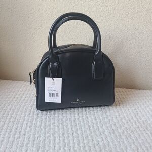 London Fog Black Satchel Bag NWT